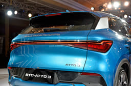 Byd Atto 3 Rear View Byd Atto 3 Rear View